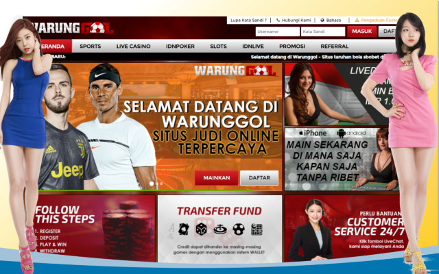 Warunggol.pro Situs Judi Casino Slot Online Terpercaya Indonesia